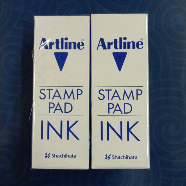 Jual ARTLINE STAMP BLACK PAD INK REFILL TINTA STEMPEL ORIGINAL MURAH