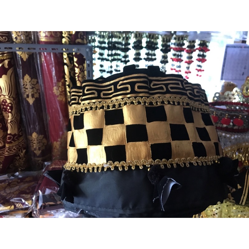 Jual ider ider bludru motif kotak catur emas | Shopee Indonesia