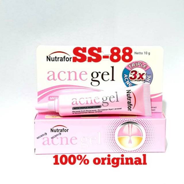 Jual NUTRAFOR ACNE GEL (10GR) ~ GEL UNTUK JERAWAT | Shopee Indonesia