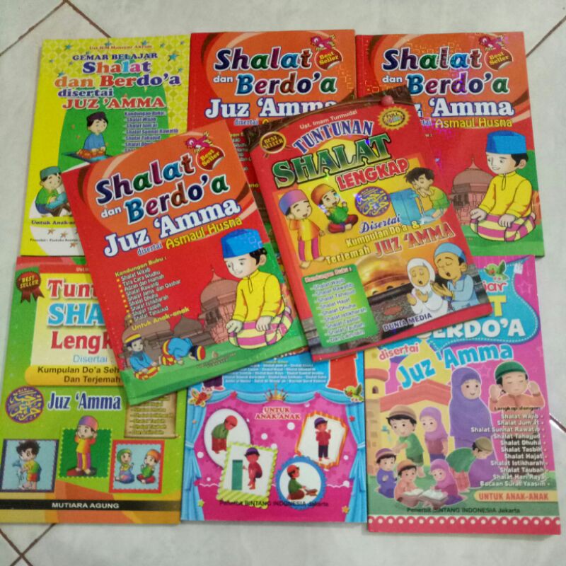 Jual Buku Bacaan Juz Amma Dan Tata Cara Sholat Gemar Shalat Dan Berdoa Tuntunan Sholat