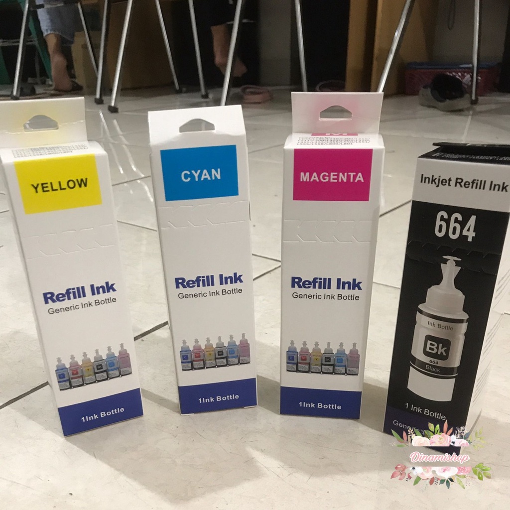 Jual REFILL TINTA INK INKJET ISI ULANG PRINTER EPSON L100 L101 L110 ...