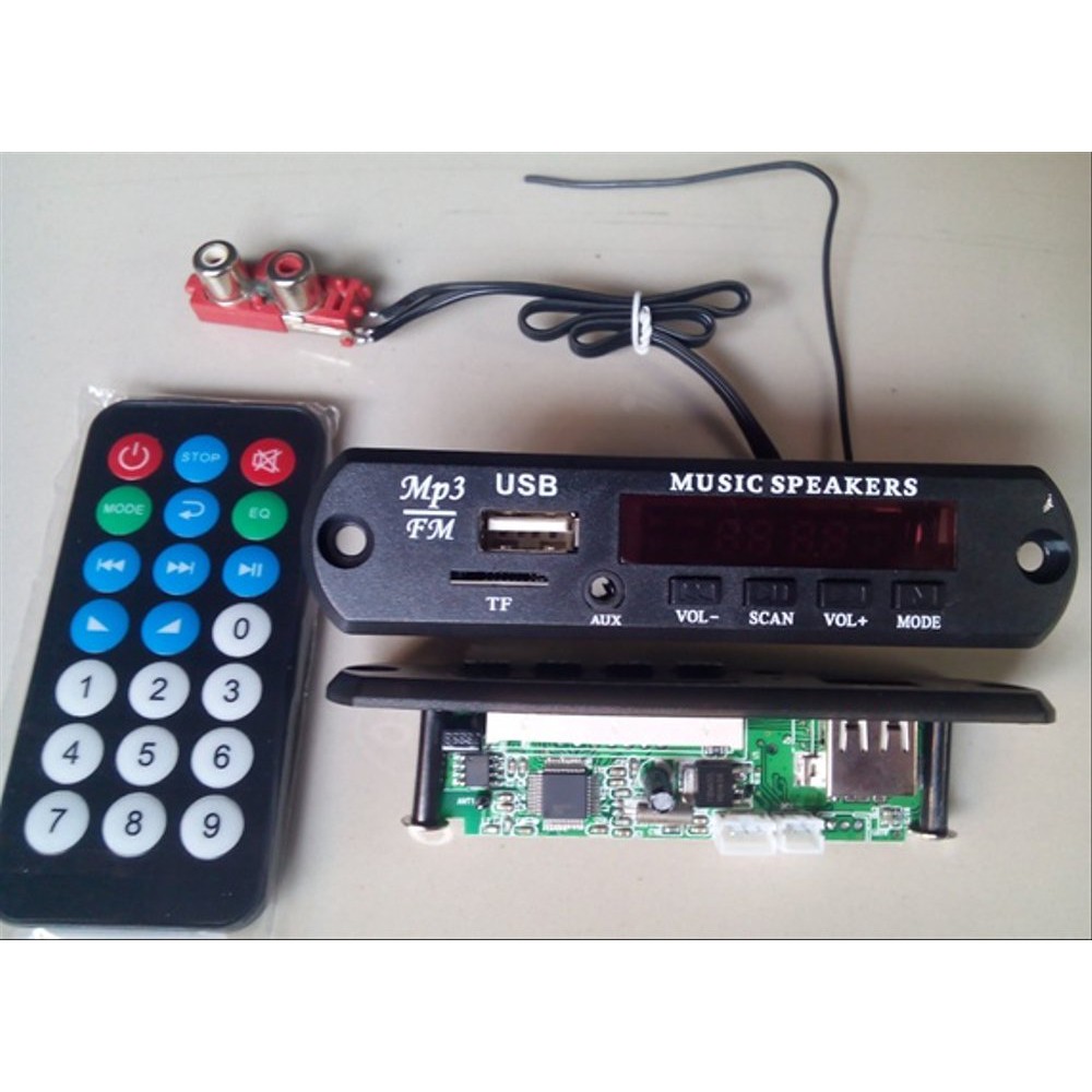 Jual Kit USB MP3 dan MicroSD dengan FM stereo Receiver (Model Panjang ...