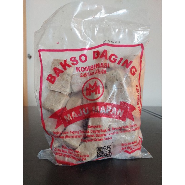 Jual Maju Mapan Bakso Sapi Kotak 500g Shopee Indonesia