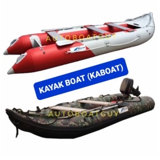 Jual Perahu Karet PVC KAYAK BOAT Mancing (Model Saturn) 370CM-420CM ...