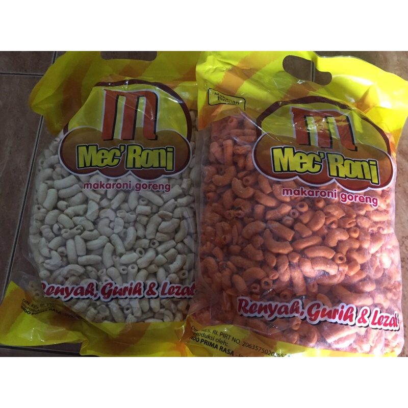 Jual [ TERMURAH ] Makaroni Mec’ Roni 350gr rasa original dan balado ...