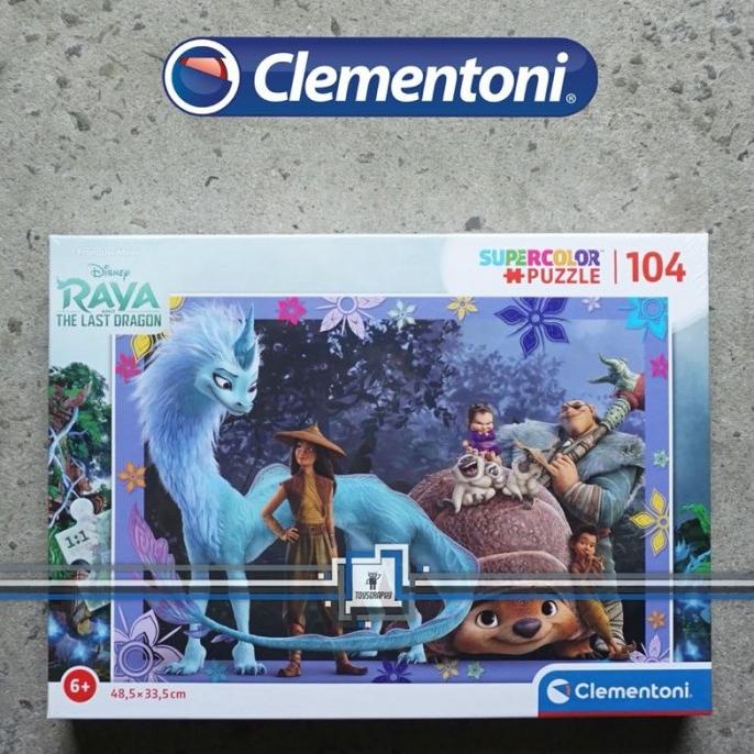 Jual Puzzle Anak Disney Raya and The Last Dragon Clementoni 100 pcs ...