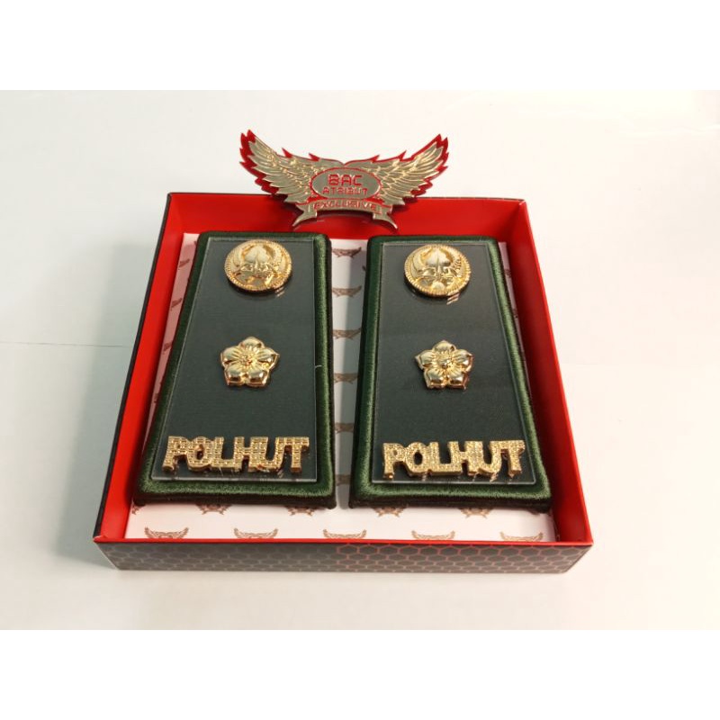 Jual Pangkat Pdh Polhut 3D Kain Akrilik | Shopee Indonesia