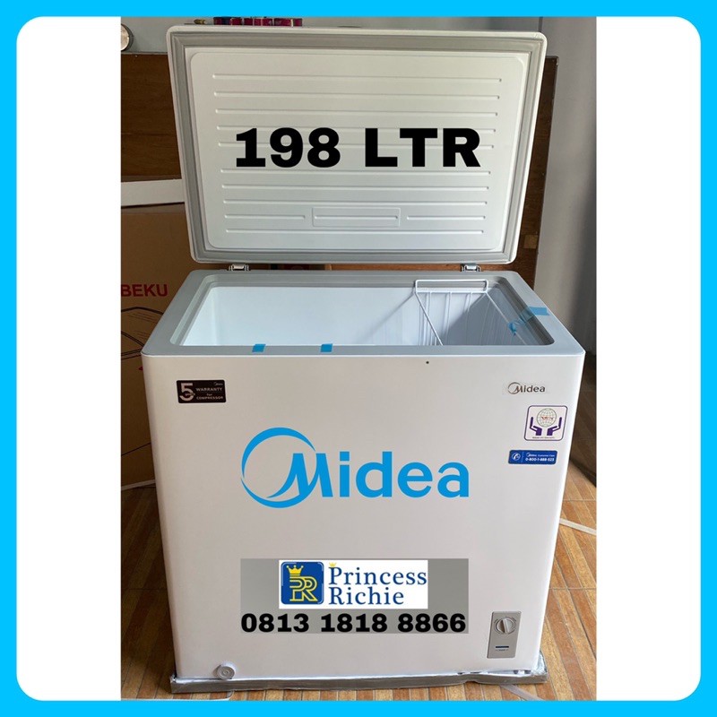 Jual chest freezer Box Midea HS 259 CNK Shopee Indonesia