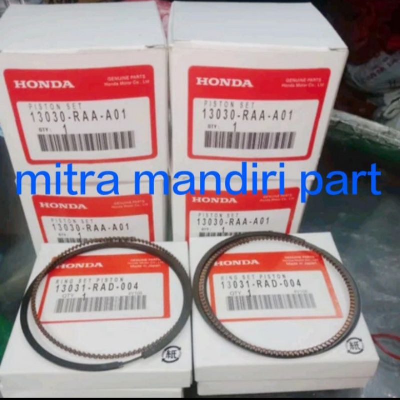 Jual PISTON ASSY DAN RING PISTON HONDA CRV GEN 3 2.4 20072012 ORIGINAL