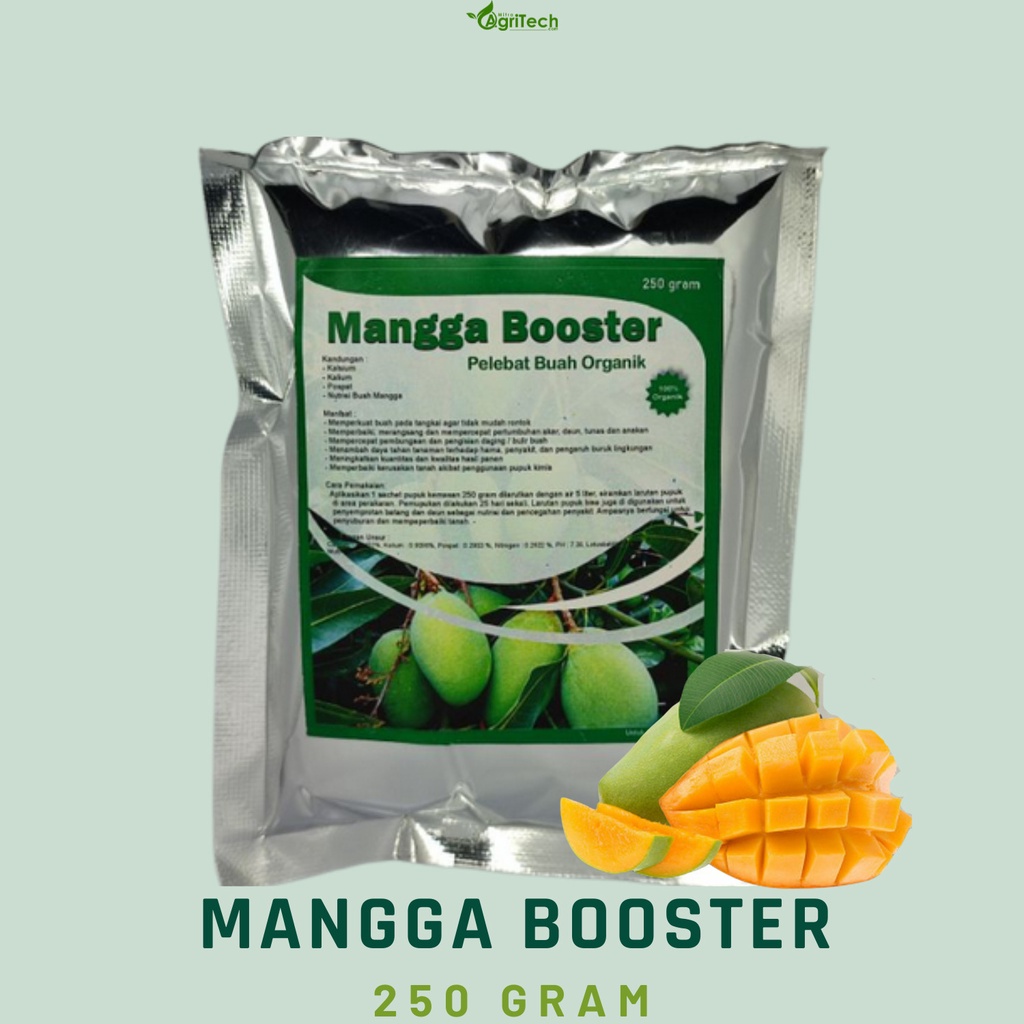 Jual BOOSTER MANGGA PUPUK PELEBAT BUAH PERANGSANG SERBUK CEPAT BERBUAH ...