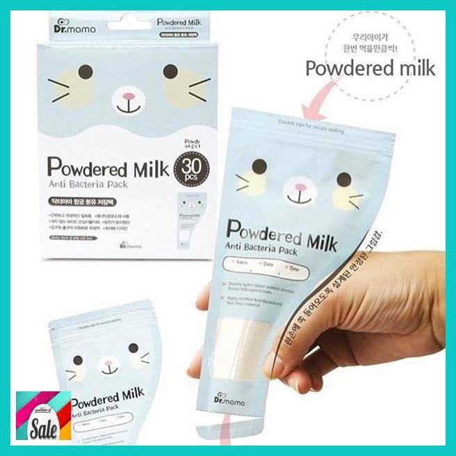 Jual obatiyab dr mama anti bacteria pack powdered milk tempat susu formula travel ori