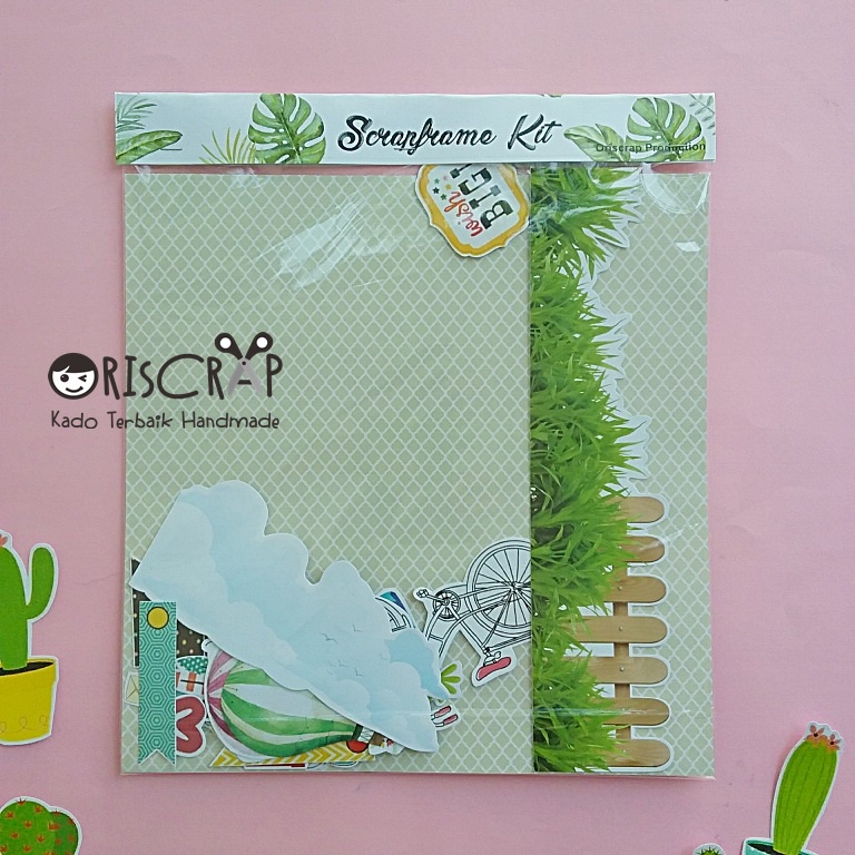 Jual SCRAPFRAME KIT / DIY SCRAPFRAME / BAHAN SCRAPFRAME | Shopee Indonesia