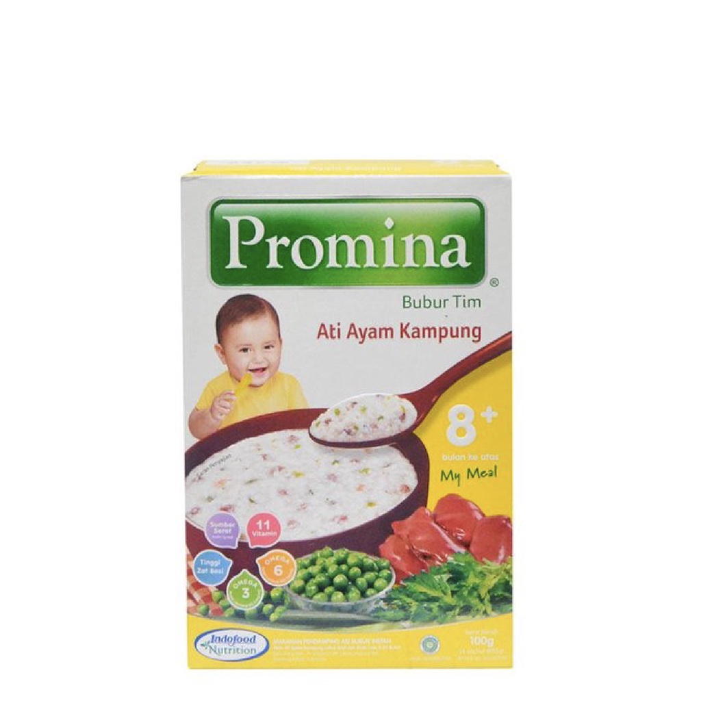 Jual Promina Bubur Tim Ati Ayam Kampung Box 100 gr | Shopee Indonesia