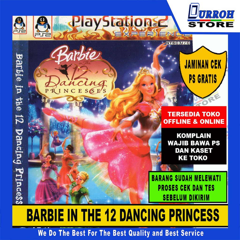 Jual KASET GAME PS 2 BARBIE IN THE 12 DANCING PRINCESS | Shopee Indonesia