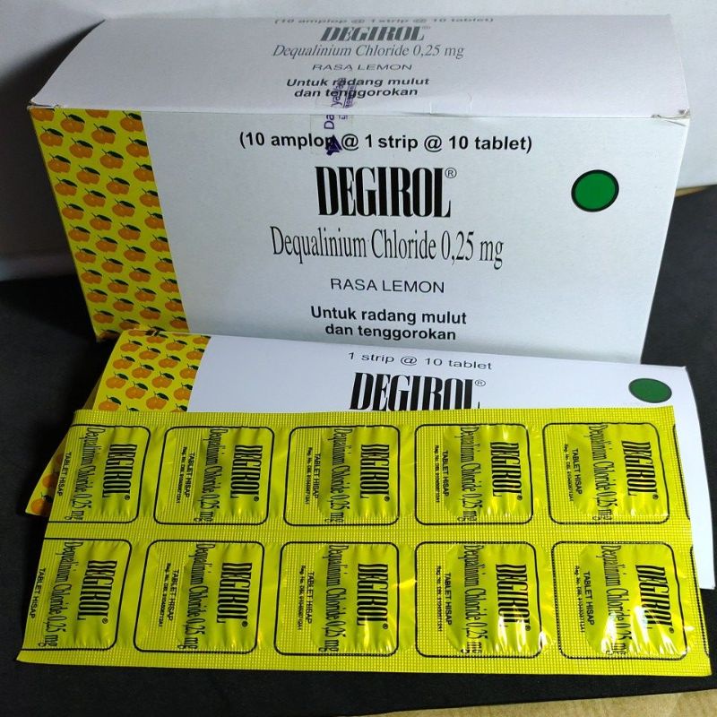 Jual DEGIROL TABLET Harga Paket Hemat 5 Strip Atau 5 Lembar 50