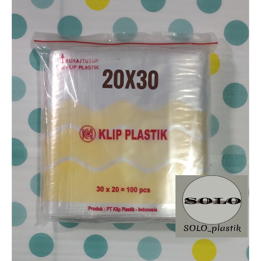 Jual Plastik Klip Dan Lips Uk 20x30 Ziplock Shopee Indonesia 