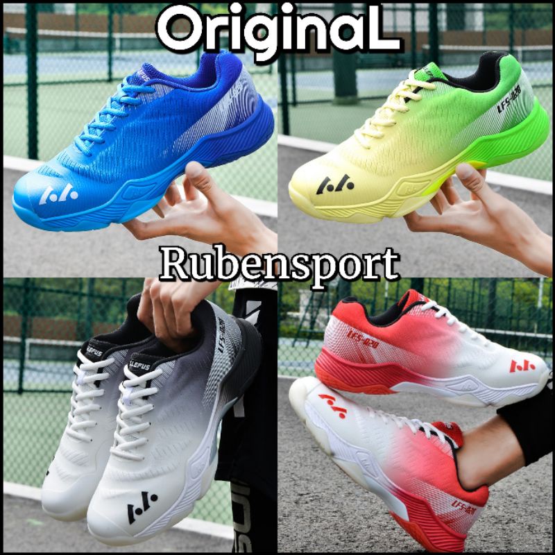 Jual Sepatu Badminton LEFUS 020 OriginaL model Aerus Z terbaru 2022 ...