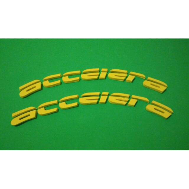 Jual Tire Sticker / Sticker ban ACCELERA | Shopee Indonesia