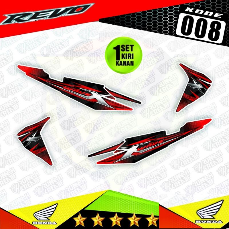 Jual Decal Sticker Striping Variasi Revo Fit FDR | Decal Wave Rsx 100 ...