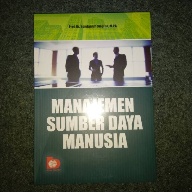 Jual Buku Manajemen Sumber Daya Manusia Sondang Siagian Shopee