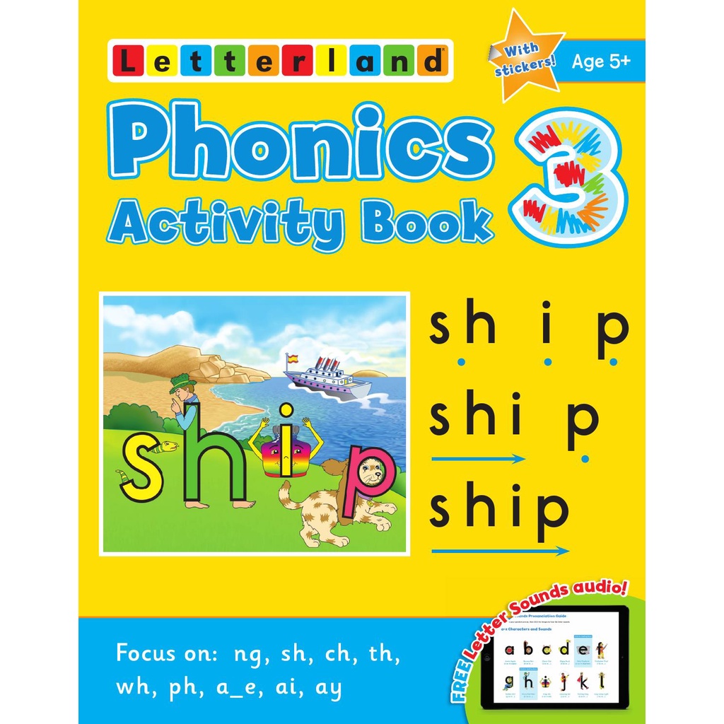 Jual Letterland Phonics Activity Book 1- 6 | Shopee Indonesia