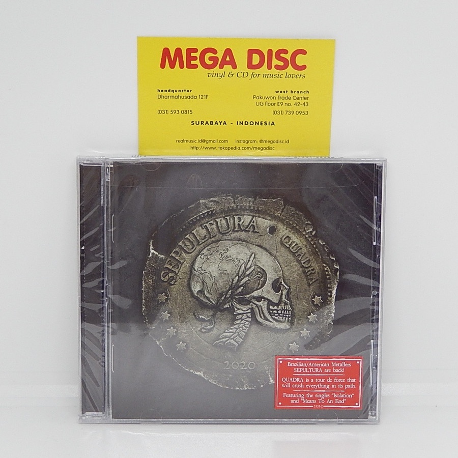 Jual CD Sepultura - Quadra Album Audio Music | Shopee Indonesia