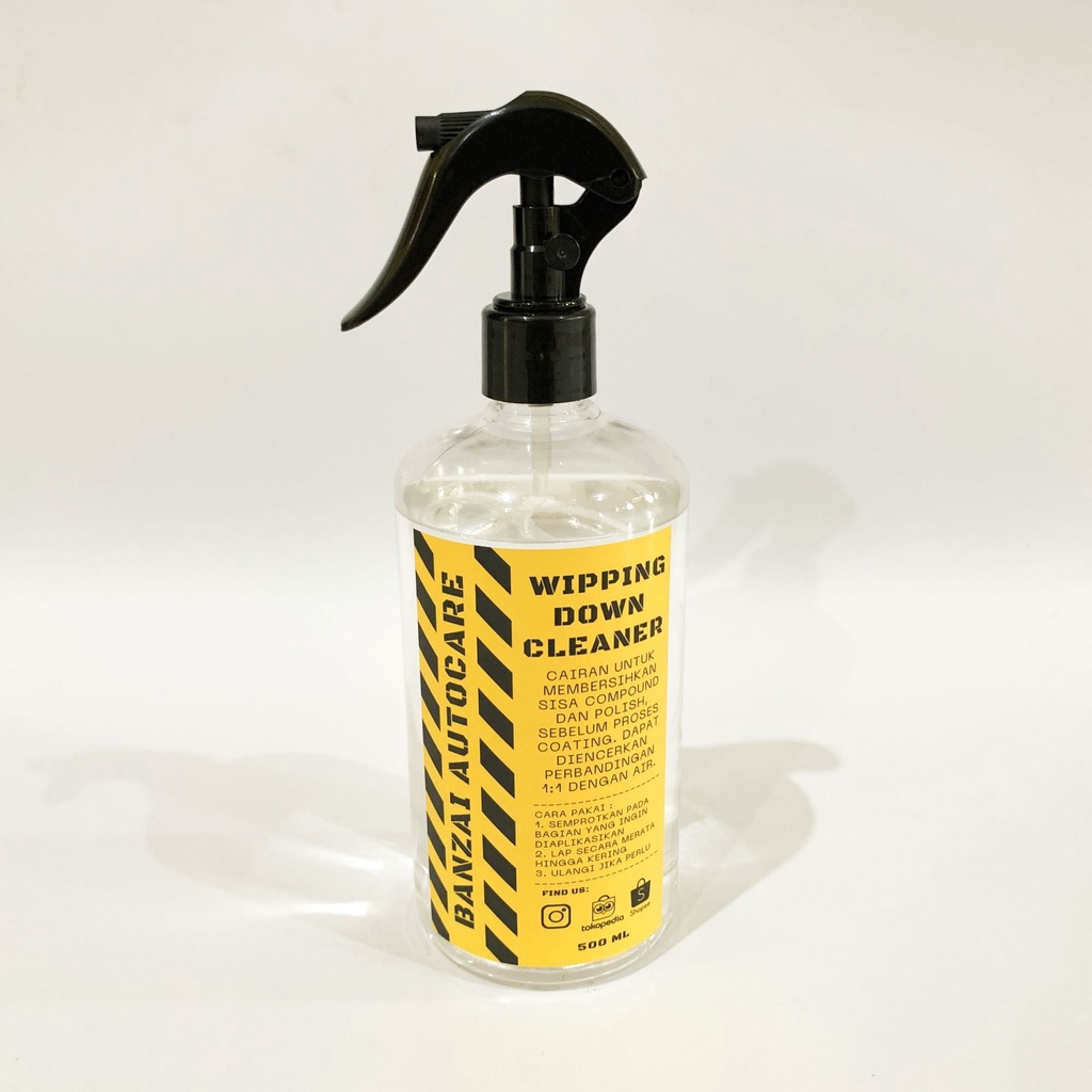 Jual WIPE DOWN / CLEANER PRECOATING / IPA WIPPING DOWN CLEANER 500 ML ...