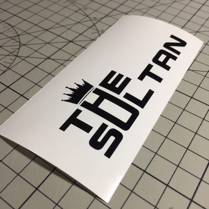 Jual CUTTING STICKER FRAME SEPEDA THE SULTAN ELEMENT ECOSMO GOLD ...
