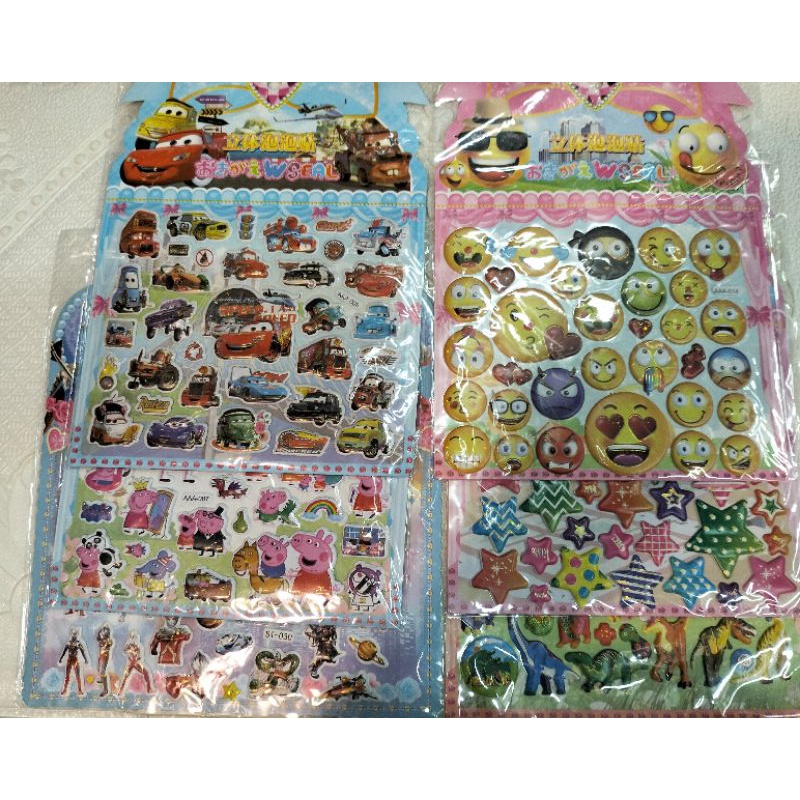 Jual stiker timbul karakter cowok 6lembar Shopee Indonesia