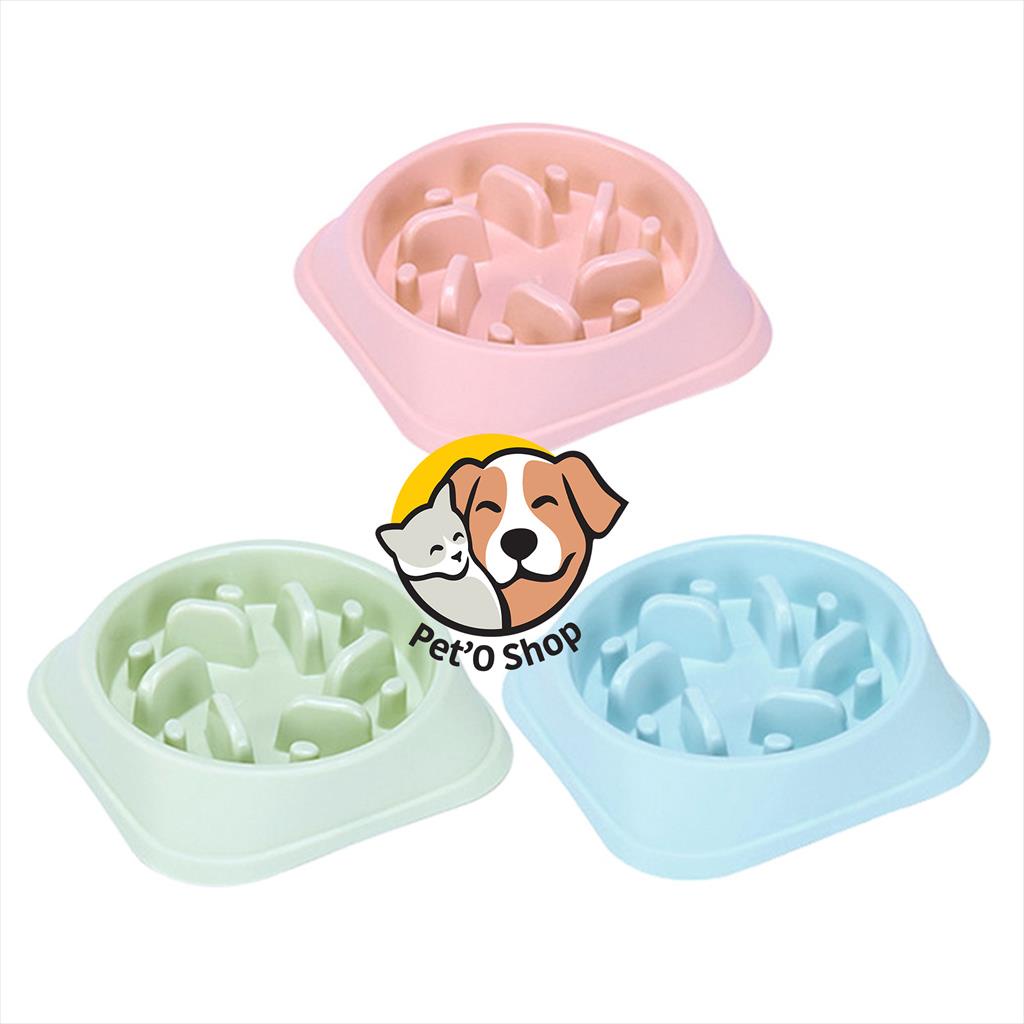 Jual Pet Bowl Slow Feeding Feeder Tempat Makan Anjing Kucing MP97