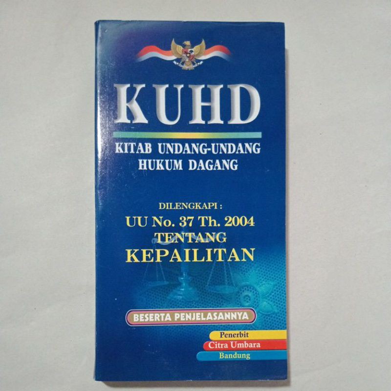 Jual Buku Original KUHD KITAB UNDANG - UNDANG HUKUM DAGANG. | Shopee ...