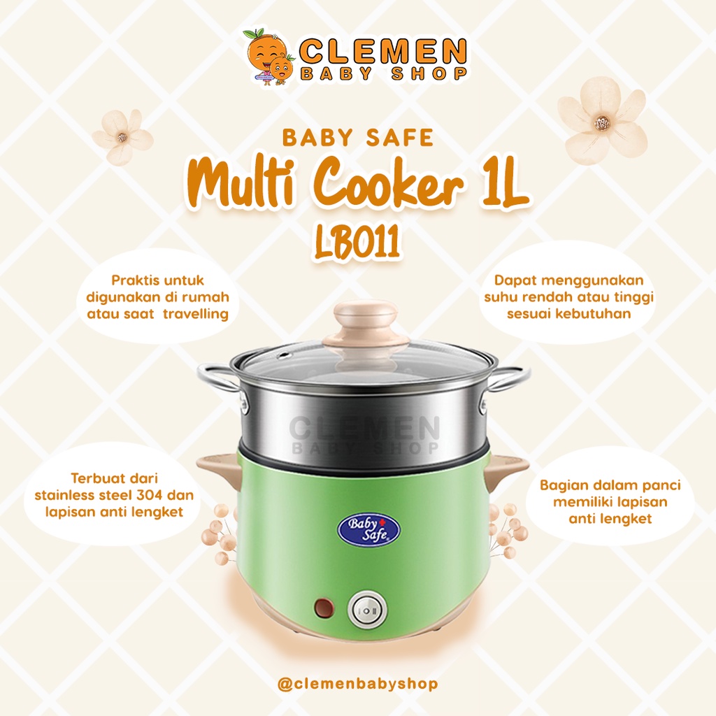 Baby Safe Multi Cooker 1L LB011