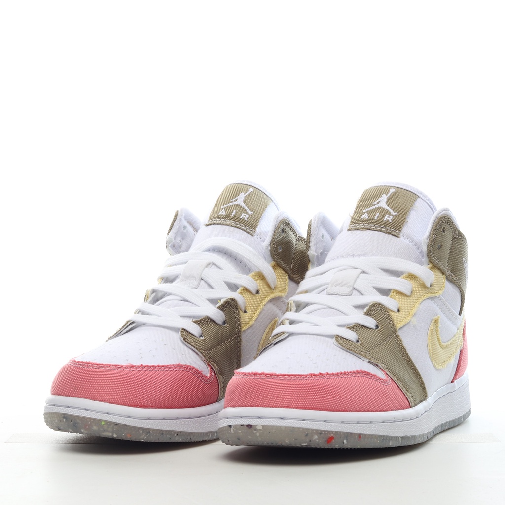 Jual nike air Jordan 1 Mid SE Pastel Vivid Green Grind BNIB 100