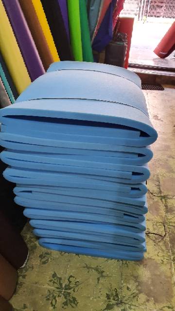 Jual BUSA FOAM BIRU TEBAL 3CM UKURAN 90CMX190CM | Shopee Indonesia