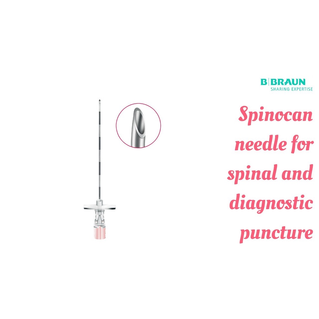 Jual ECERAN - Spinocan BBRAUN / Spinocan BBRAUN / Spinal Needle BBRAUN ...