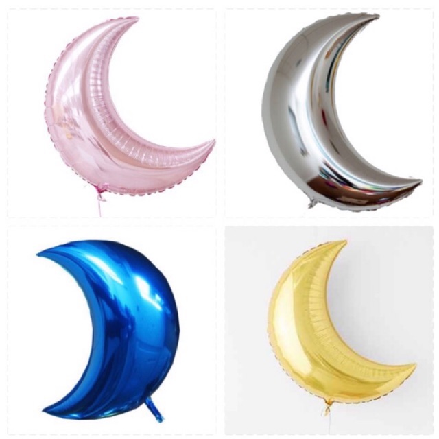 Jual balon foil bulan sabit 18inch | Shopee Indonesia