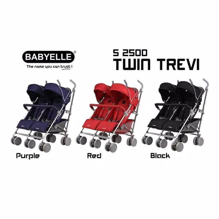 Stroller baby 2025 elle twin