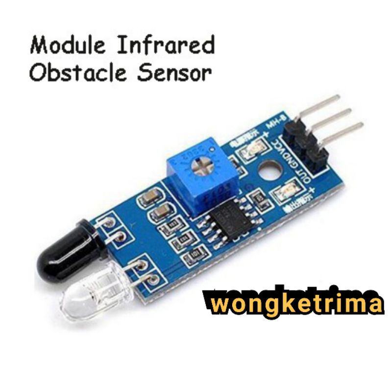 Jual Sensor Infrared IR Obstacle Pendeteksi Halangan Avoidance Arduino ...