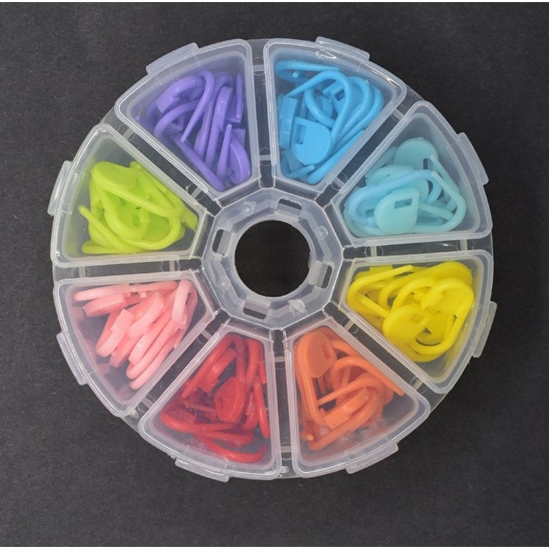 Jual Decent Crochet - Peniti Plastik / Penanda Rajutan /Stich Marker 80 ...