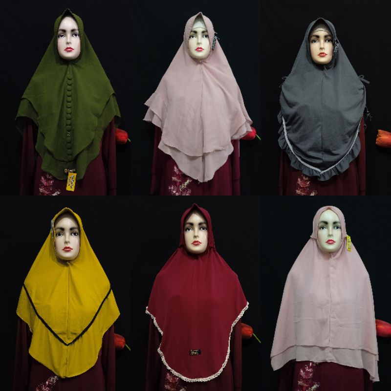 Jual PRELOVED HIJAB / (PART 1) / PASHMINA CERUTY / HIJAB SYAR'I / HIJAB