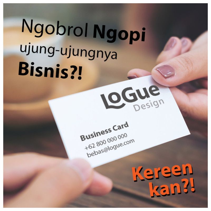 Jual Jasa Desain Kartu Nama Profesional by LoGue Design | Shopee Indonesia