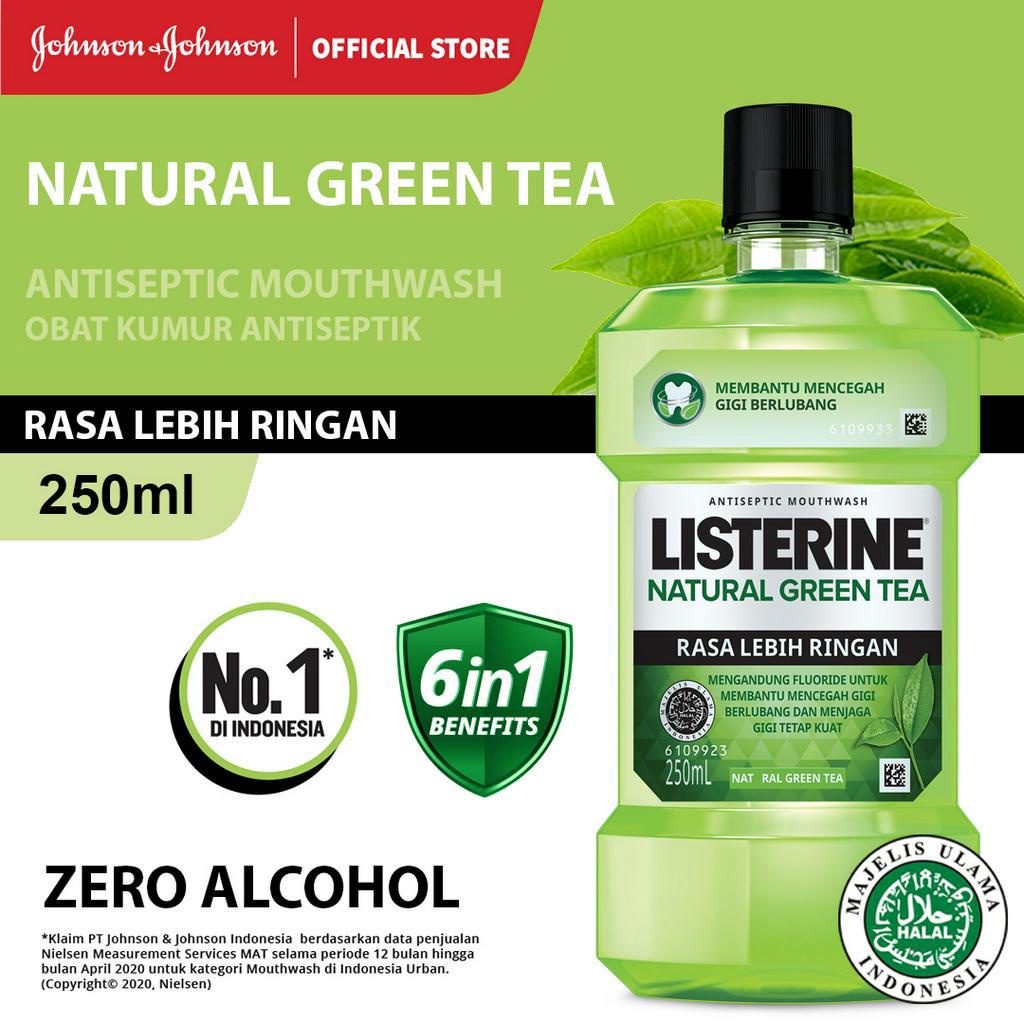 Jual LISTERINE Green Tea Antiseptic Mouthwash / Obat Kumur Antiseptik