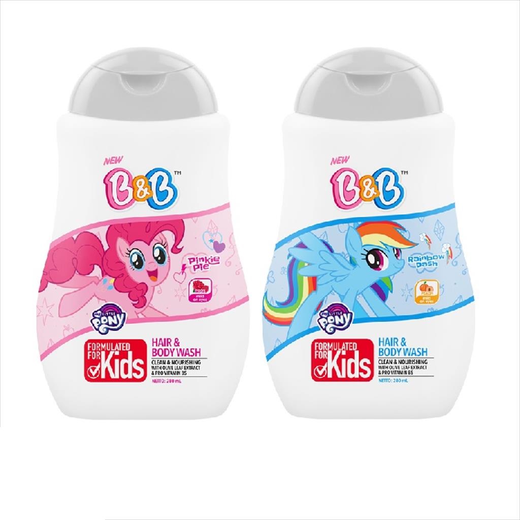 Jual B&B Kids Hair And Body Wash 280ml | Shopee Indonesia