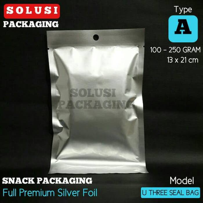 Jual KEMASAN KEMASAN SNACK MODEL BAG A 100-250GRAM/SACHET BESAR/STAND ...