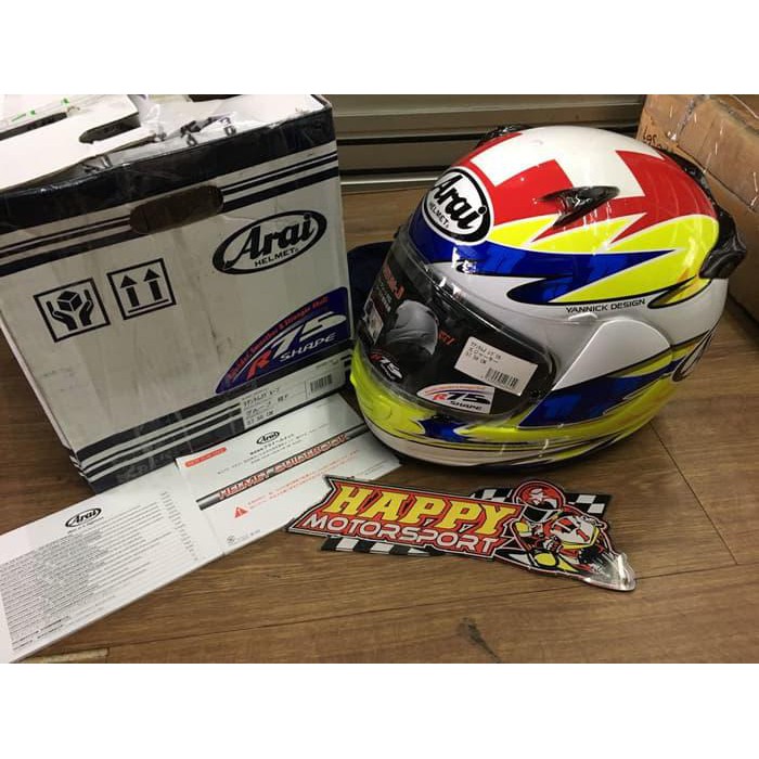 Jual HELM ARAI QUANTUM J AEGERTER SIZE M DAN L ORIGINAL JAPAN