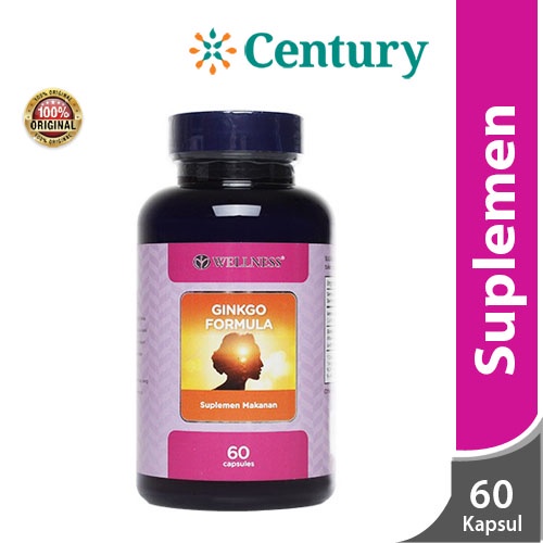 Jual Wellness Ginkgo Formula 60 Kapsul / Meningkatkan Daya Ingat ...