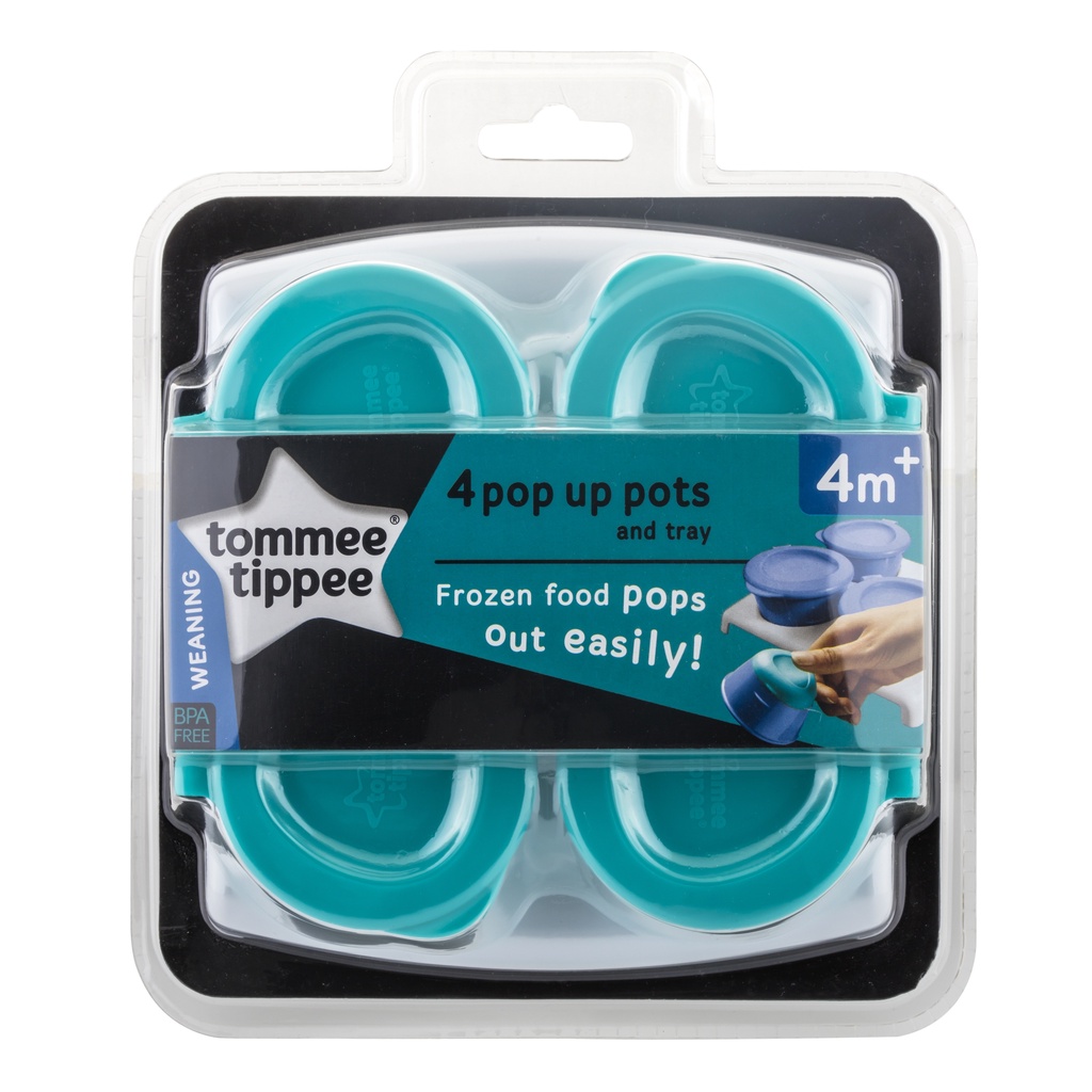 Jual Tommee Tippee Food Container Bayi Pop Up Freezer Pot (4