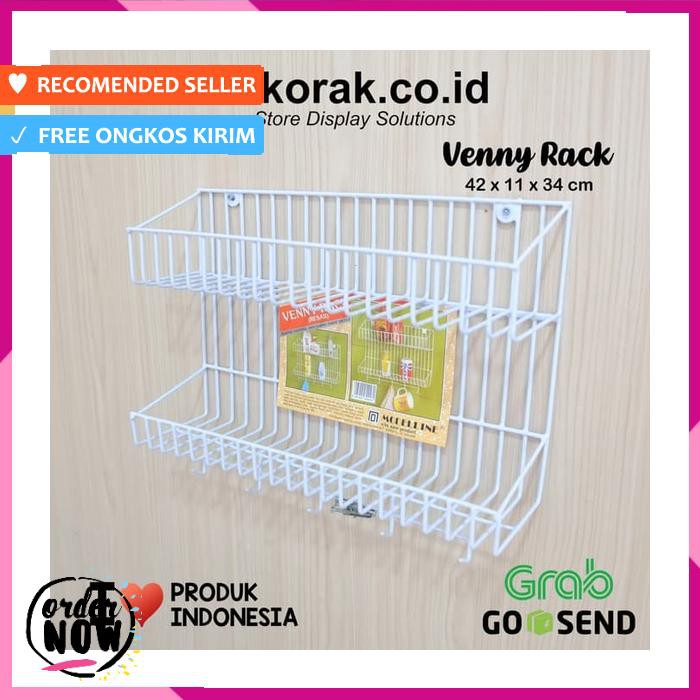 Jual RAK DAPUR KAMAR MANDI VENNY RACK MODELLINE | Shopee Indonesia