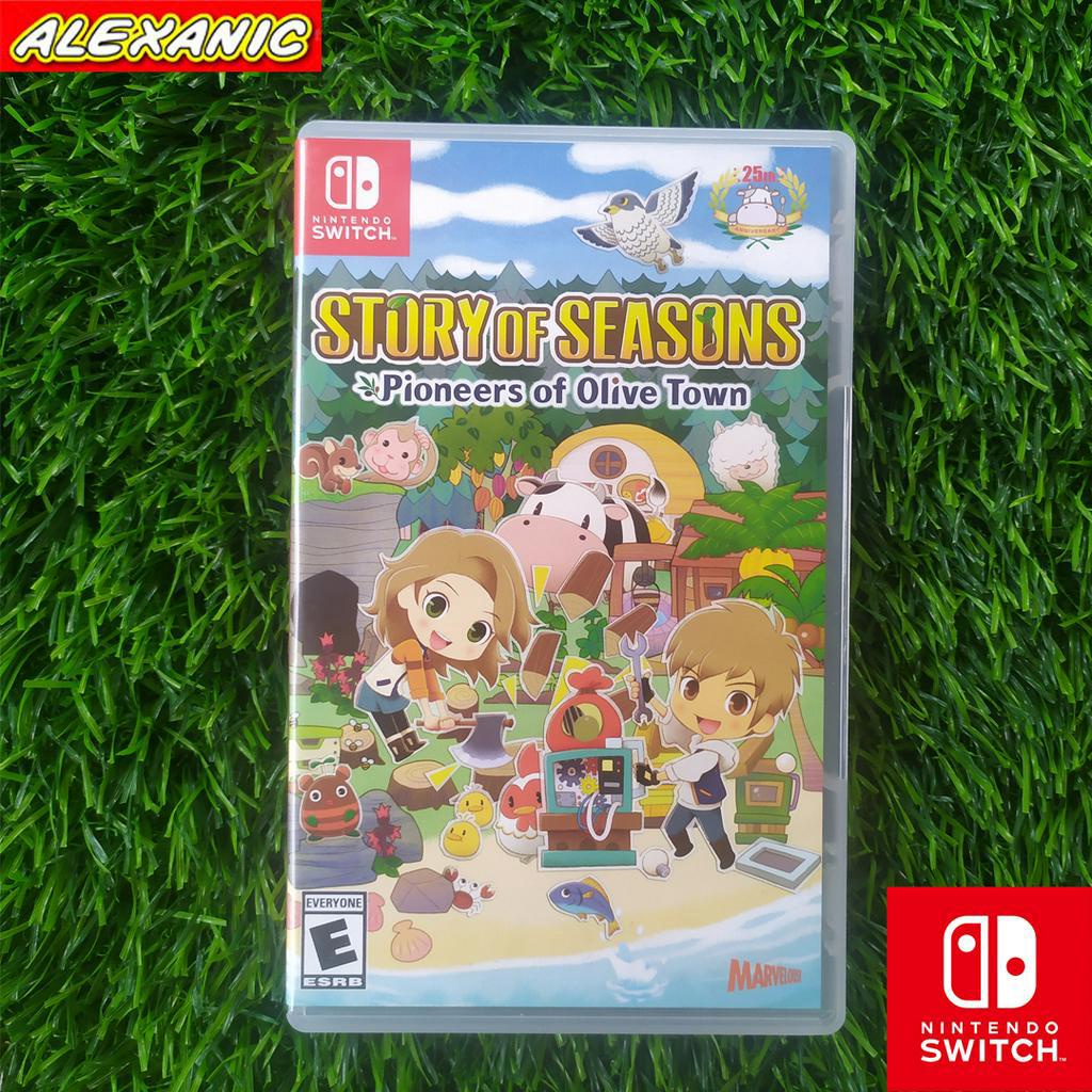 Jual STORY OF SEASONS PIONEERS OF OLIVE TOWN Nintendo Switch Game 