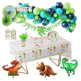 Dekorasi Ulang Tahun Tema Kartun DINOSAURUS